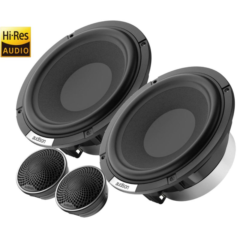 Audison Voce II high-end komponent s�t 165mm - 2-vejs til aktiv deling