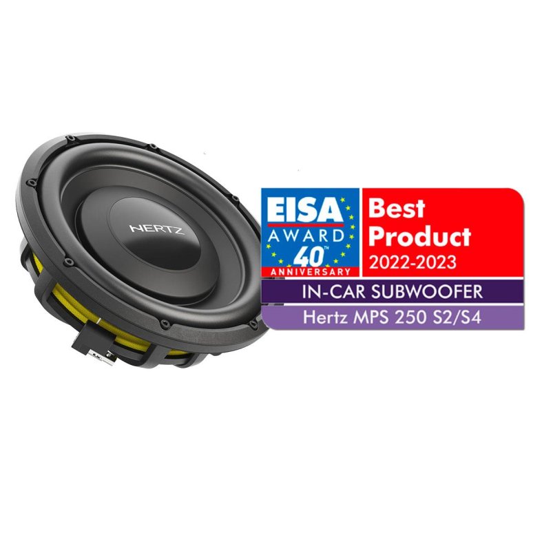 Hertz Mille Pro Shallow subwoofer 250mm/10" - 4 ohm
